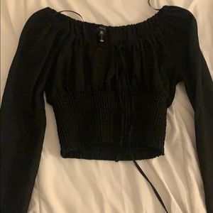 Long sleeve black shirt